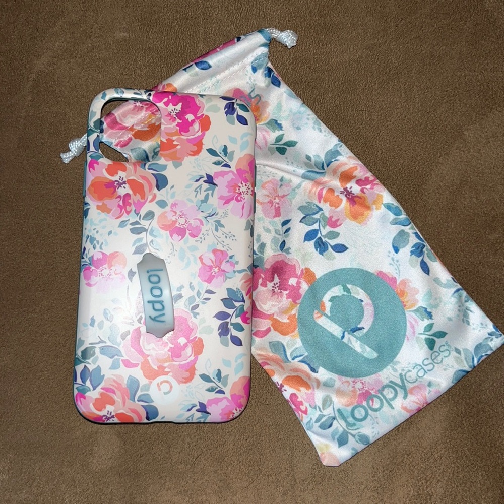 iphone 11 case with case sleeve 🌸🌺